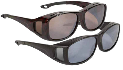 OTG-V OverTheGlass $16.99 - $24.99 ~ Maximum Polarized Protection ~ Wear with OR without eyeglasses ~ Sizes Small, Medium, Large, Extra Large